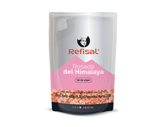 Sal Rosada Himalaya Doy Pack REFISAL 400 gr