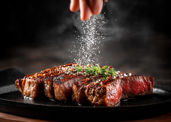 Carne con sal