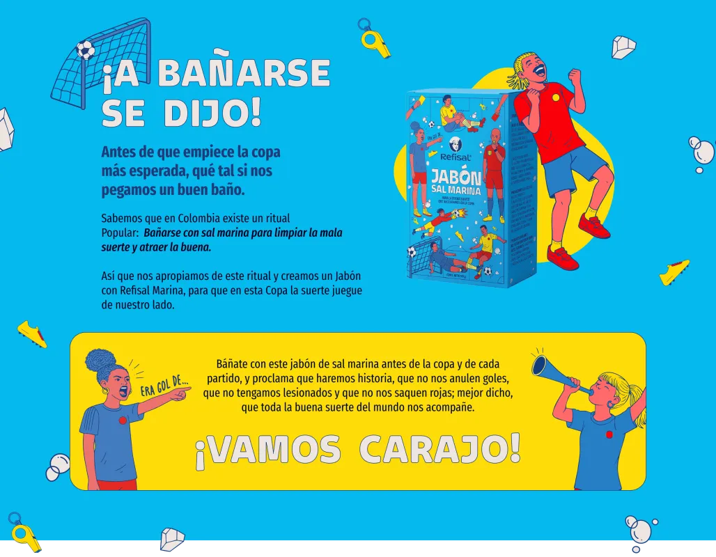 A bañarse se dijo