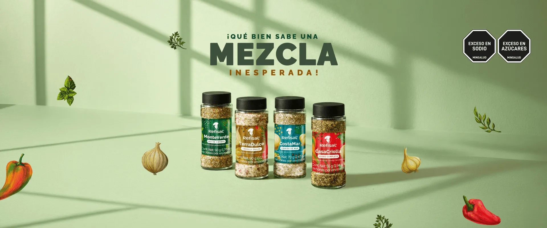Mezclas y condimentos